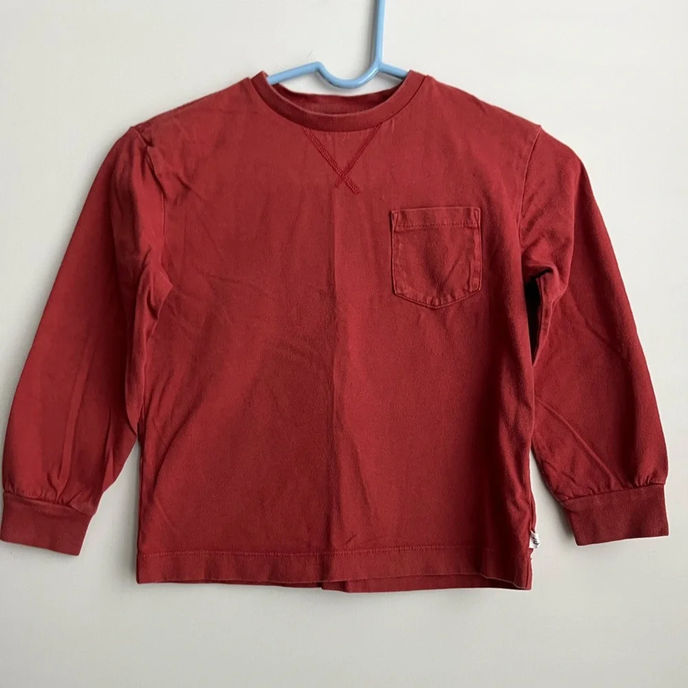 Gap kids organically grown cotton boys pocket T shirt size S
